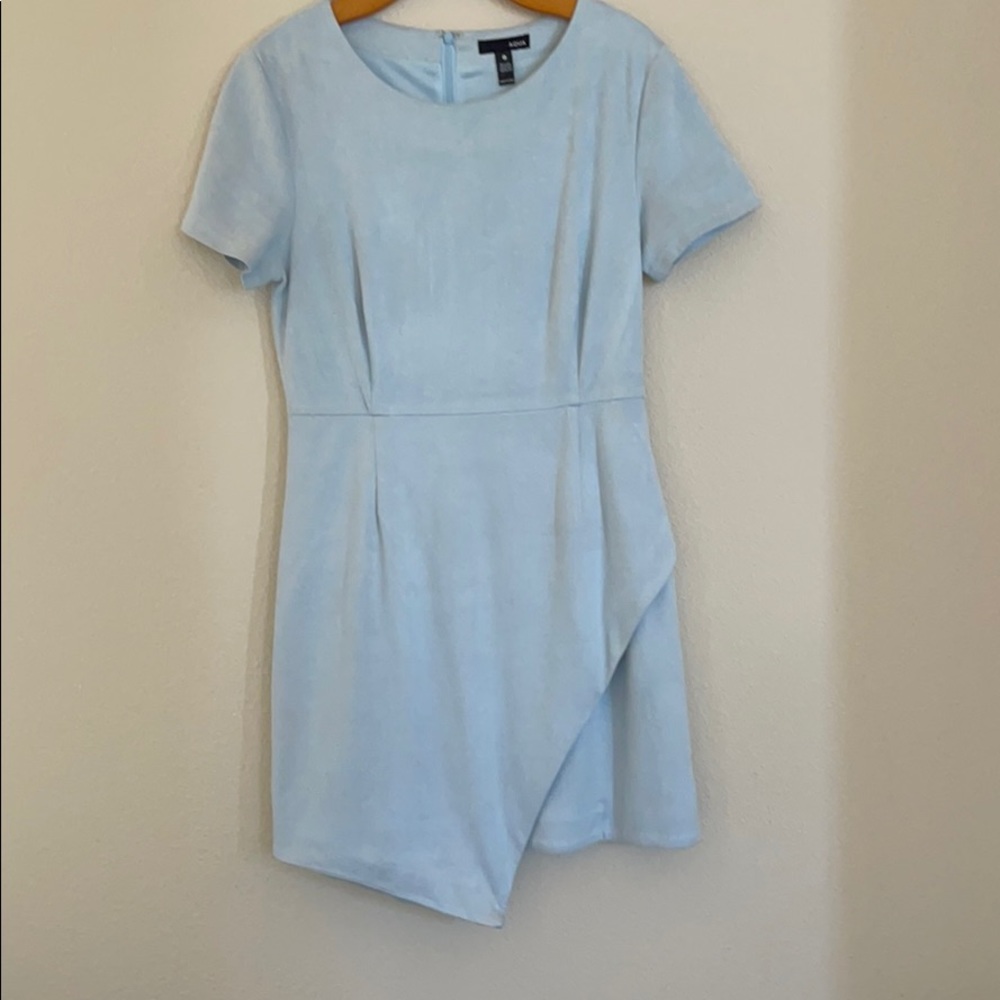 AQUA Exclusively Bloomingdales Faux Suede Dress